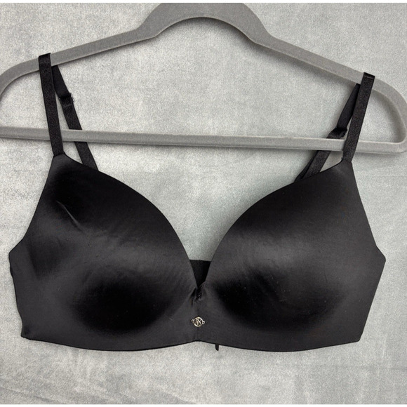 Victoria’s Secret VERY SEXY So Obsessed Smooth Wireless Push-Up Bra 38C Black - Picture 1 of 10